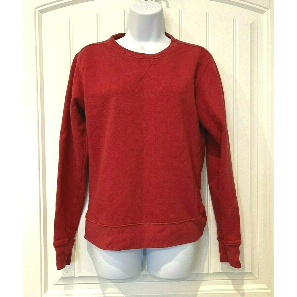 Everyday Living Basics Women's/ Juniors Medium Long Sleeve Sweater Pullover, Red